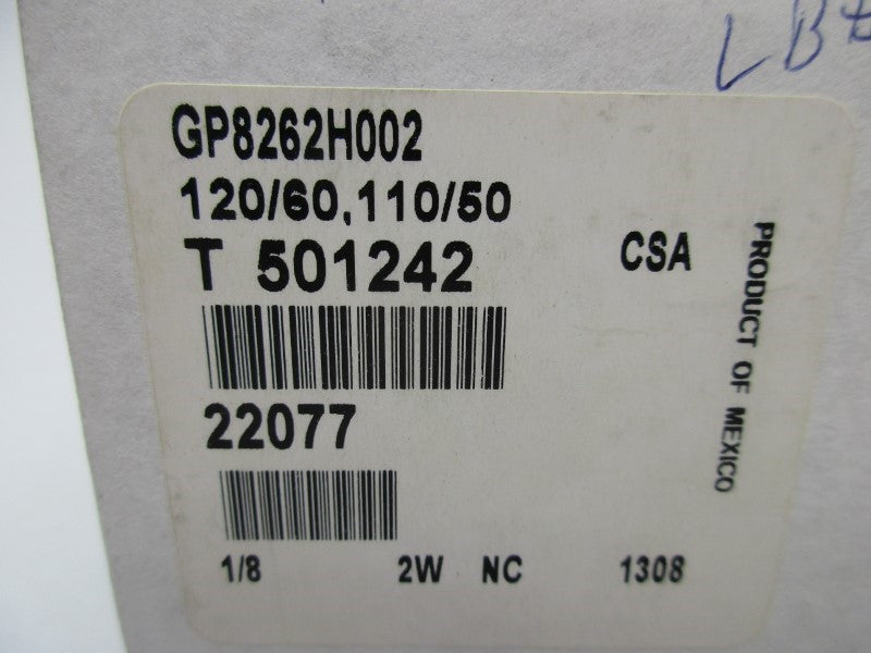 ASCO GP8262H002 120/60 110/50 NSMP