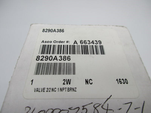 ASCO 8290A386 NSFS
