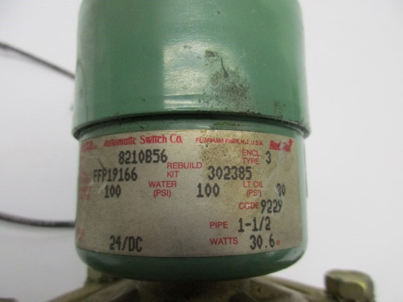 ASCO 8210B56 24/DC UNMP