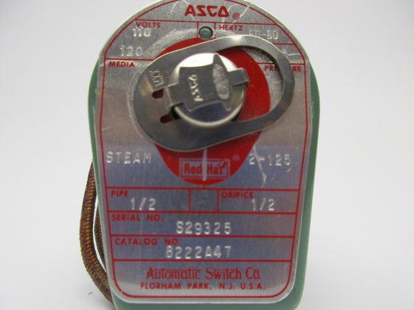 ASCO 8222A47 110/120V UNMP
