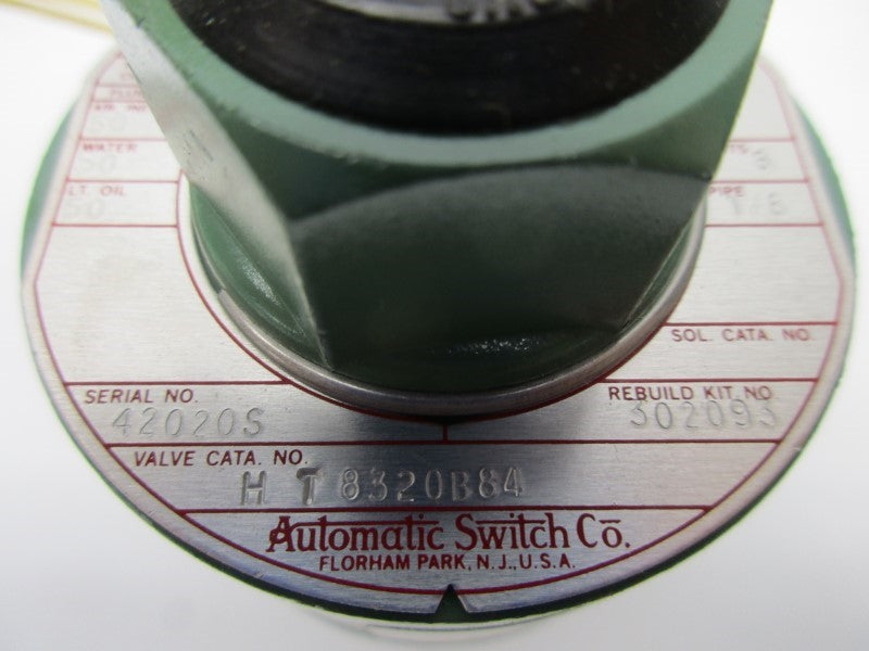 ASCO HT8320B84 110/120V UNMP
