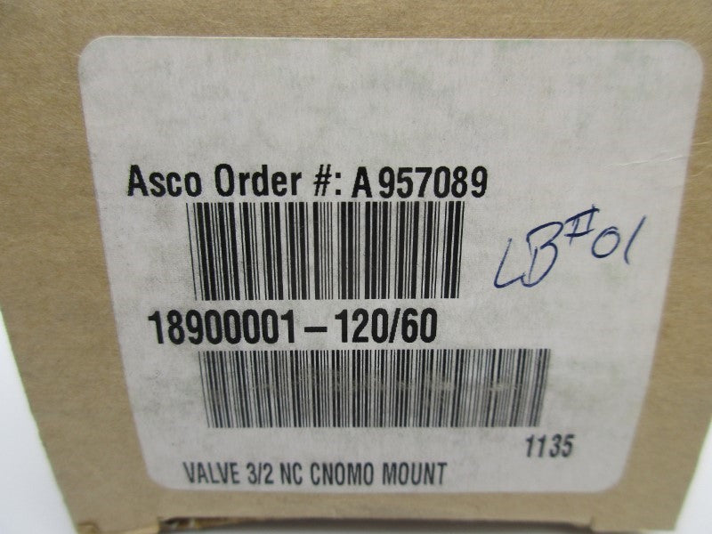 ASCO 18900001-120/60 NSMP