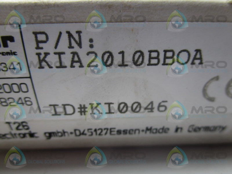IFM EFECTOR KIA2010-BBOA   NSMP