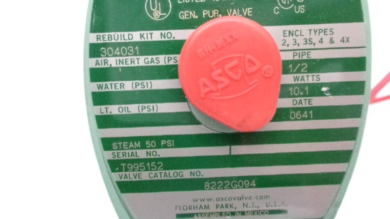ASCO 8222G094 UNMP