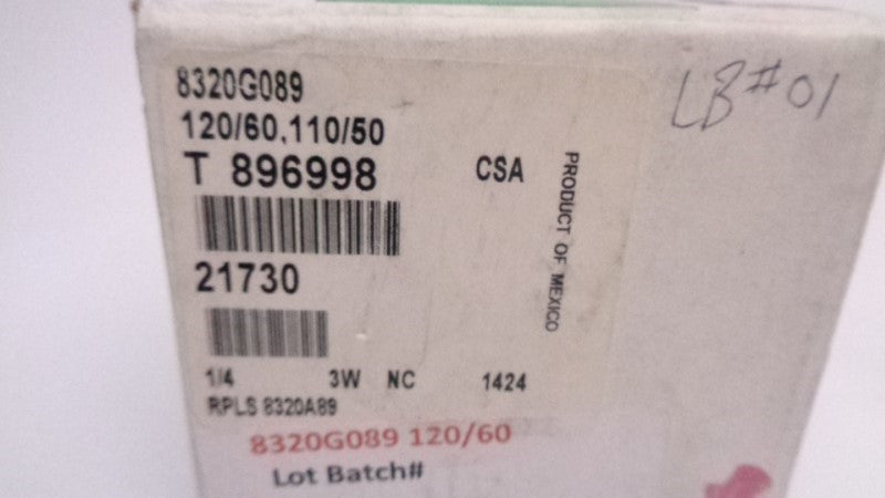ASCO 8320G089 110/120V 110PSI 1/4" NSMP