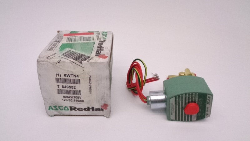 ASCO 8262H208V 6WTN4 120/60 110/50 NSMP