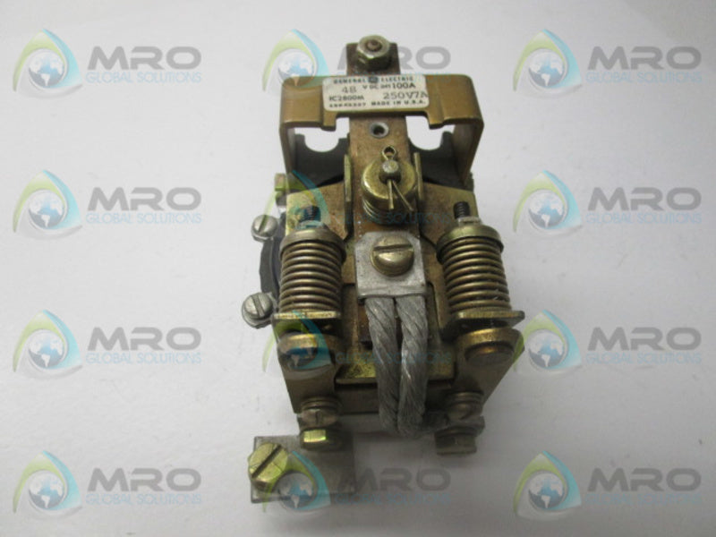 GENERAL ELECTRIC IC2800M CONTACTOR 250V  UNMP