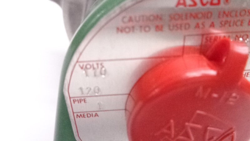 ASCO 8215B53 110/120V NSNP