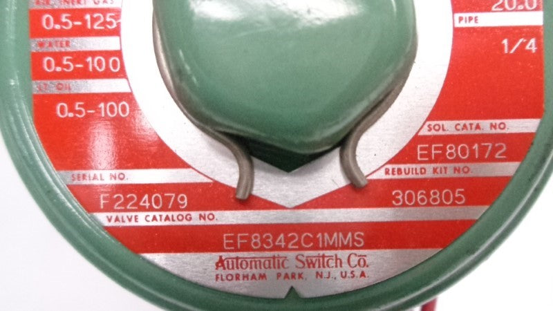 ASCO EF8342C1MMS 110/120V UNMP
