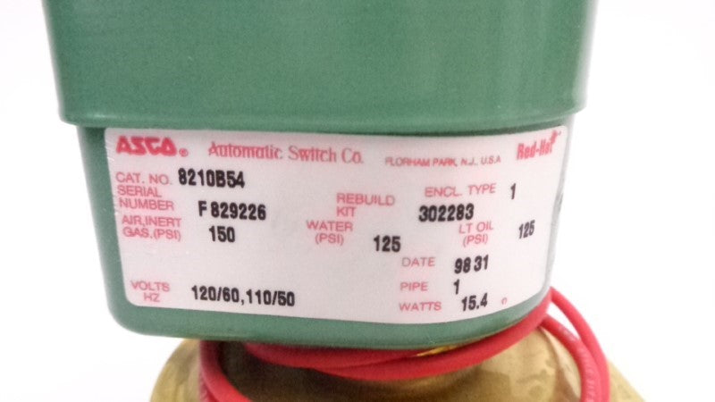 ASCO 8210B54 110/120V NSNP