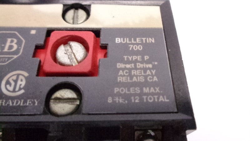 ALLEN BRADLEY 700-P200A1 SER. A UNMP