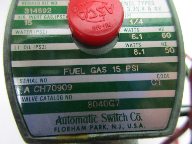 ASCO 8040G7 UNMP