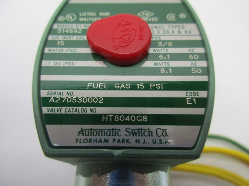 ASCO HT8040G8 110/120V NSMP