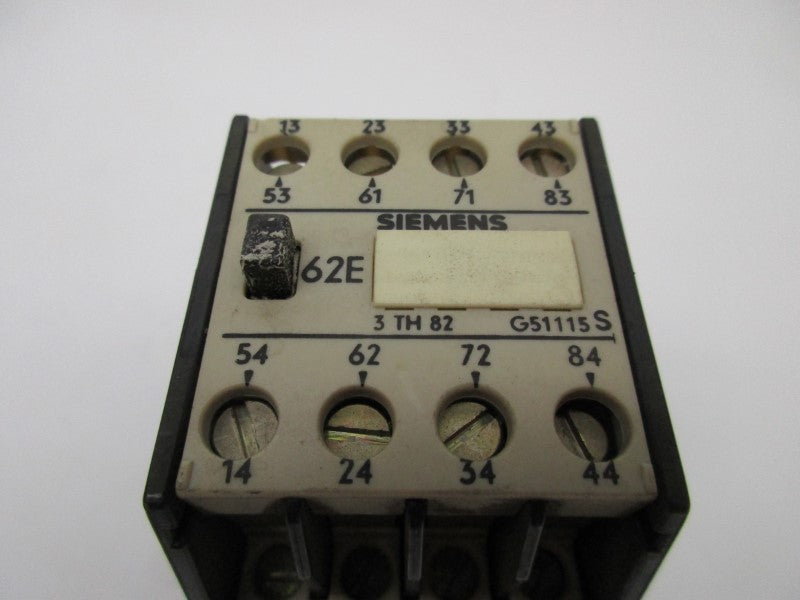 SIEMENS 3TH8262-0B 24VDC 16A UNMP