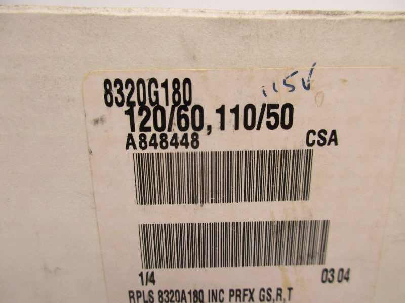 ASCO 8320G180 110/120V 750PSI 1/4" NSMP