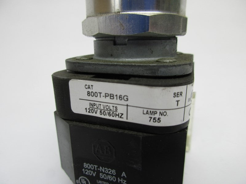 ALLEN BRADLEY 800T-PB16G SER. T UNMP
