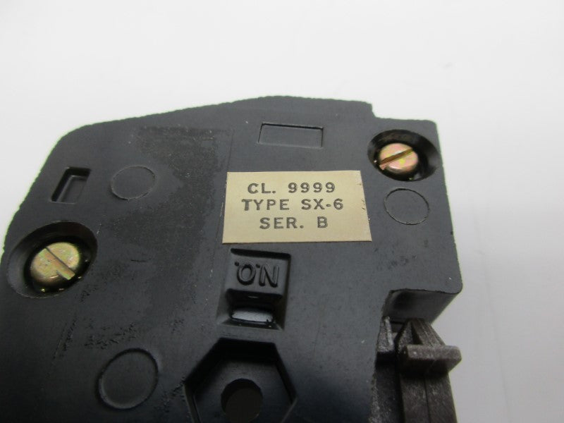 SQUARE D 9999-SX-6 SER. B NSNP