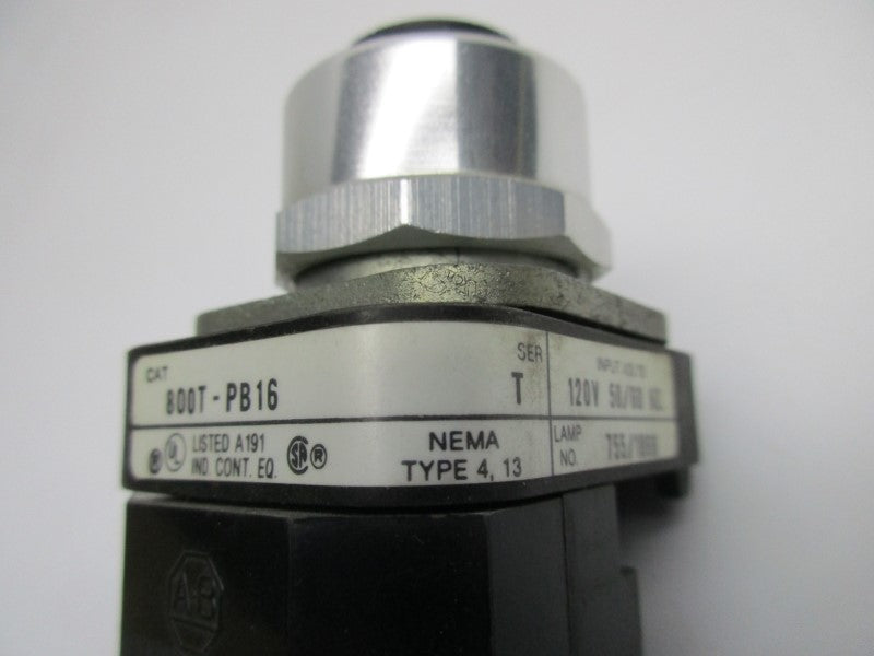 INDUSTRIAL SPARE PART 800T-PB16 SER. T (AS PICTURED) UNMP