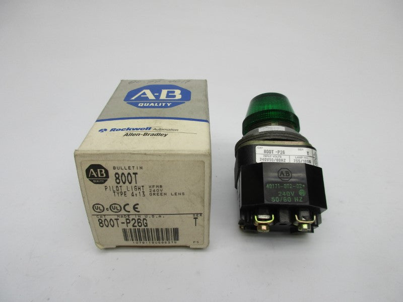 ALLEN BRADLEY 800T-P26G SER. T NSMP