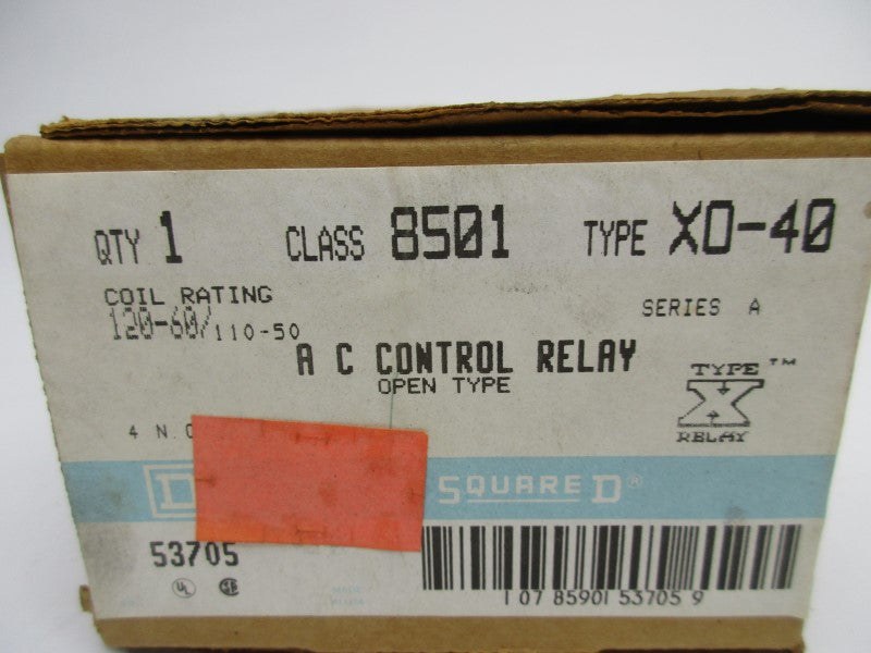 SQUARE D 8501-X0-40 SER. A NSMP