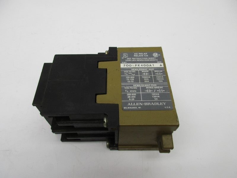 INDUSTRIAL SPARE PART 700-PK400A1 SER. A UNMP