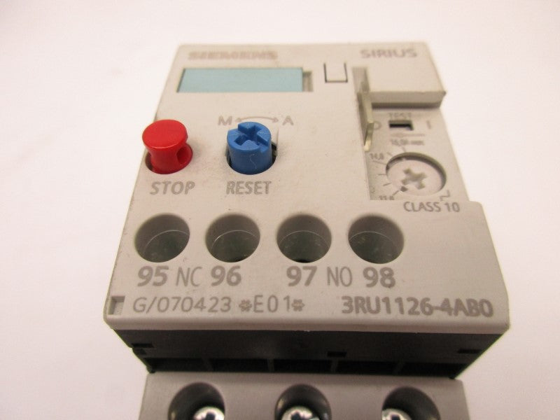 SIEMENS 3RU1126-4AB0 11-16A UNMP