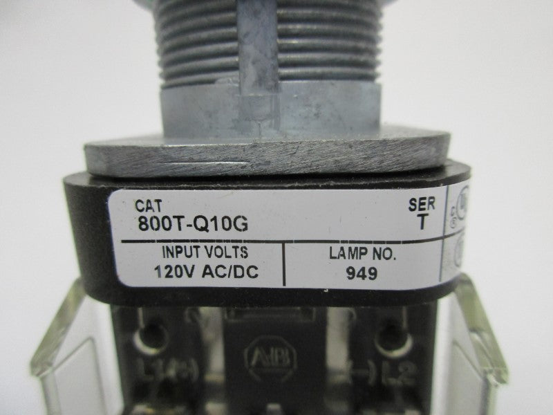 INDUSTRIAL SPARE PART 800T-Q10G SER. T 120VAC/DC NSNP