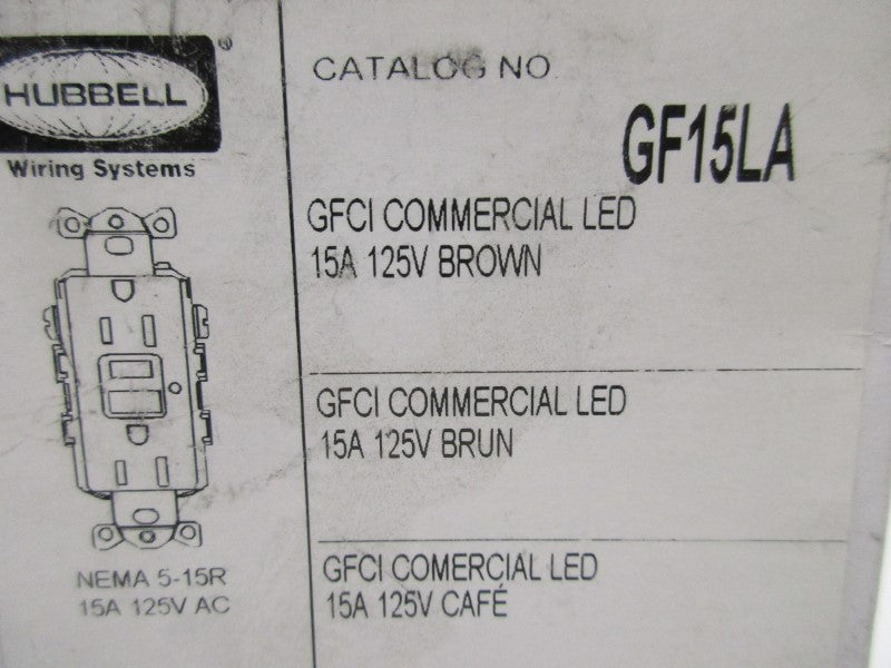 HUBBELL GF15LA NSMP