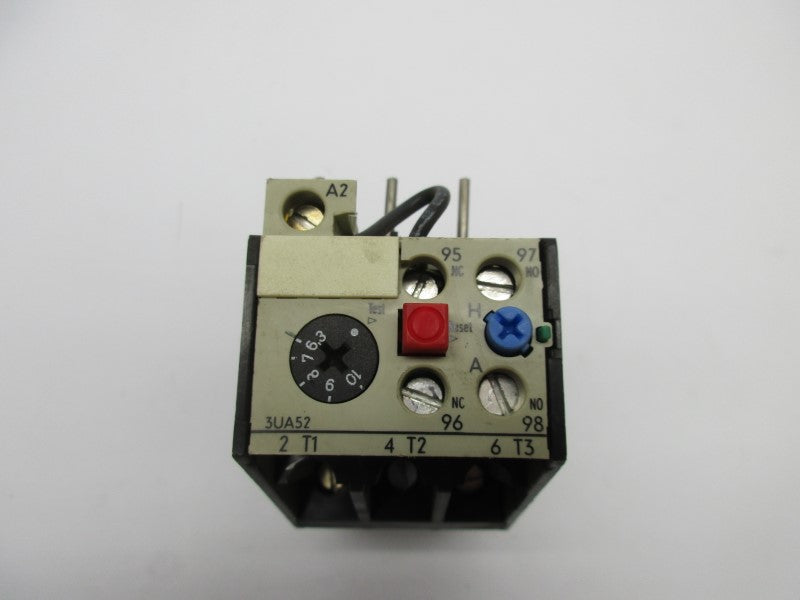 SIEMENS 3UA5212-1J 6.3-10A 600VAC UNMP