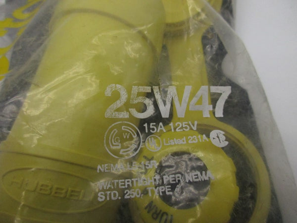 HUBBELL 25W47 NSMP