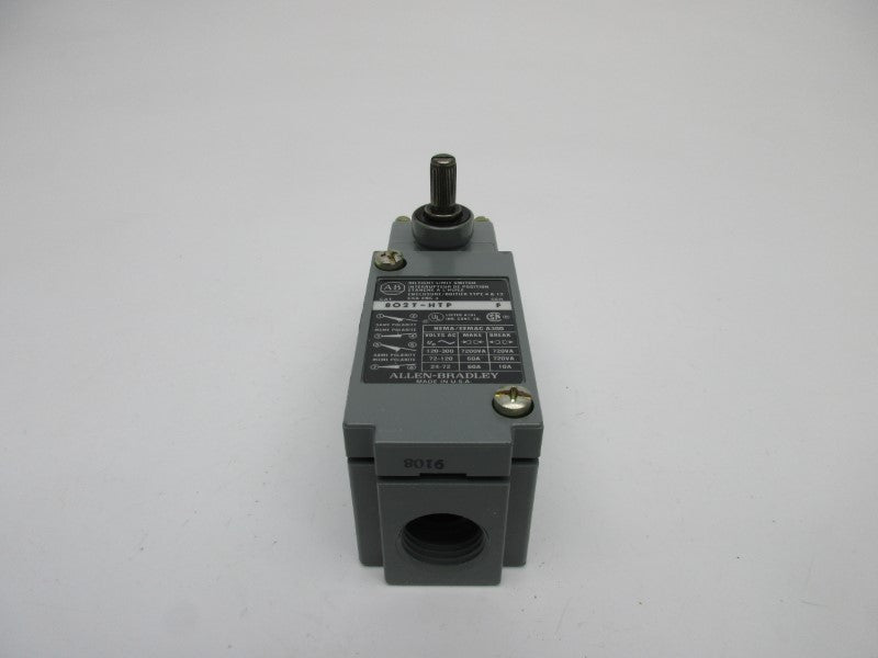 ALLEN BRADLEY 802T-HTP SER. F 120-300VAC 60A (BK/YL) NSMP