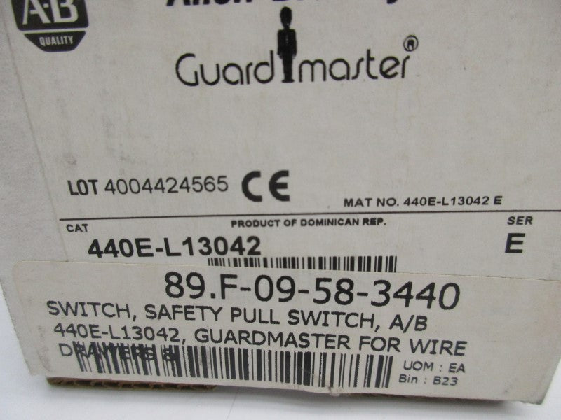 INDUSTRIAL SPARE PART 440E-L13042 SER. E 500V 1.4A (WH) NSMP