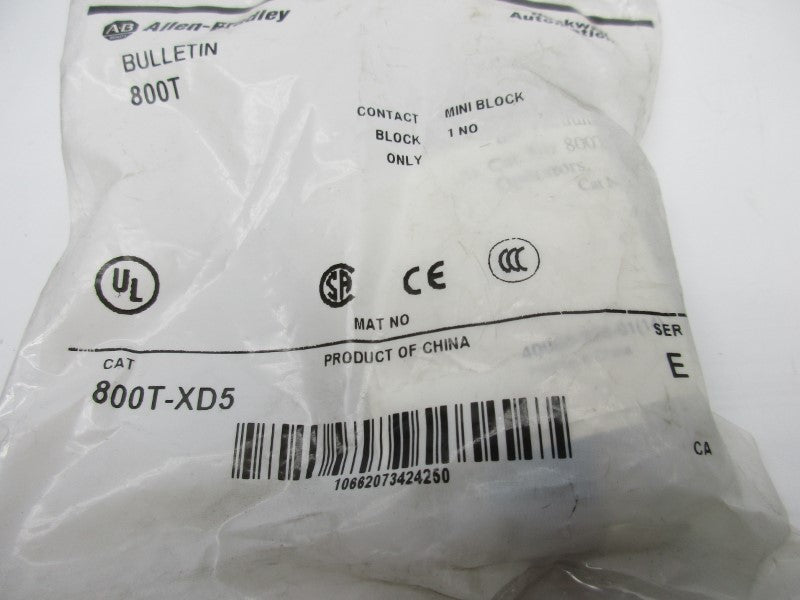 INDUSTRIAL SPARE PART 800T-XD5 SER. E NSMP