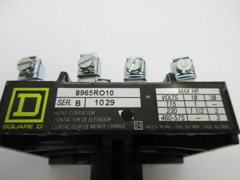SQUARE D 8965RO10 SER. B (AS PICTURED) NSNP