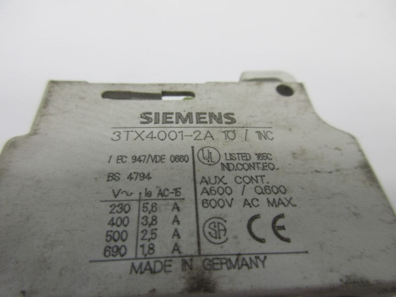 SIEMENS 3TX4001-2A UNMP