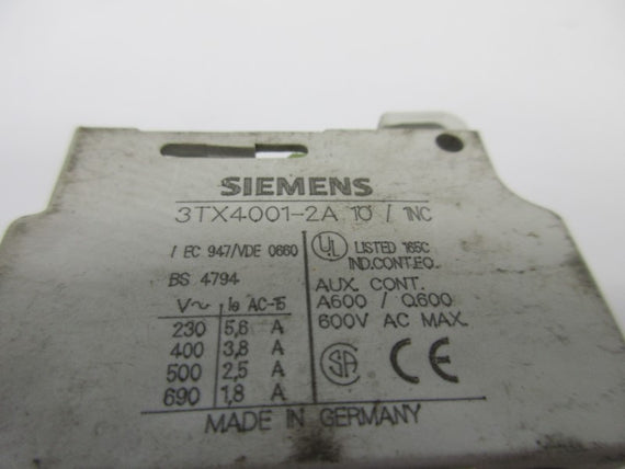SIEMENS 3TX4001-2A UNMP