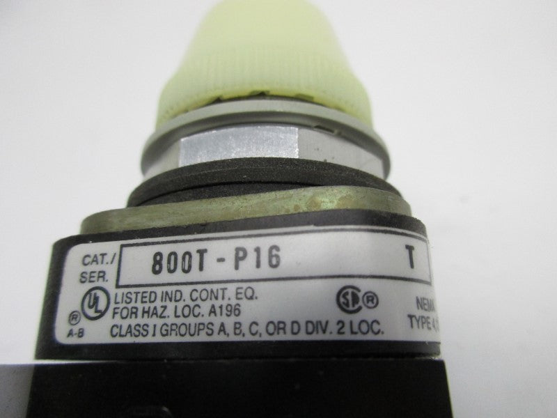 ALLEN BRADLEY 800T-P16W SER. T NSNP