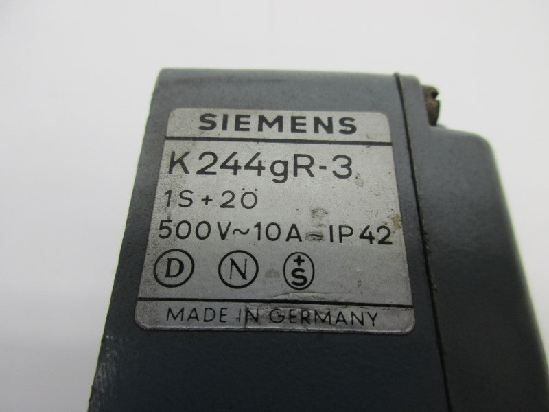 SIEMENS K244GR-3 (AS PICTURED) UNMP