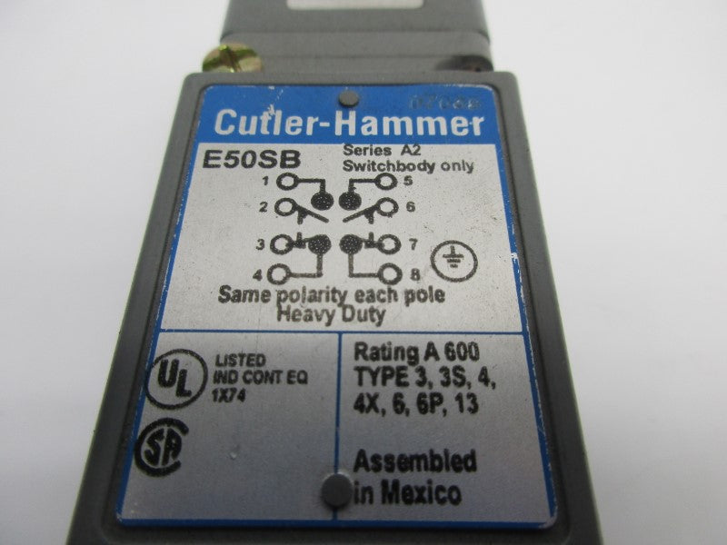 CUTLER HAMMER E50SB E50DT3 NSNP