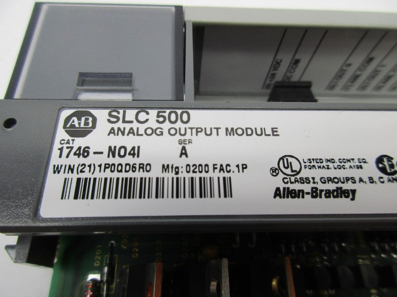 ALLEN BRADLEY 1746-N04I SER. A NSNP