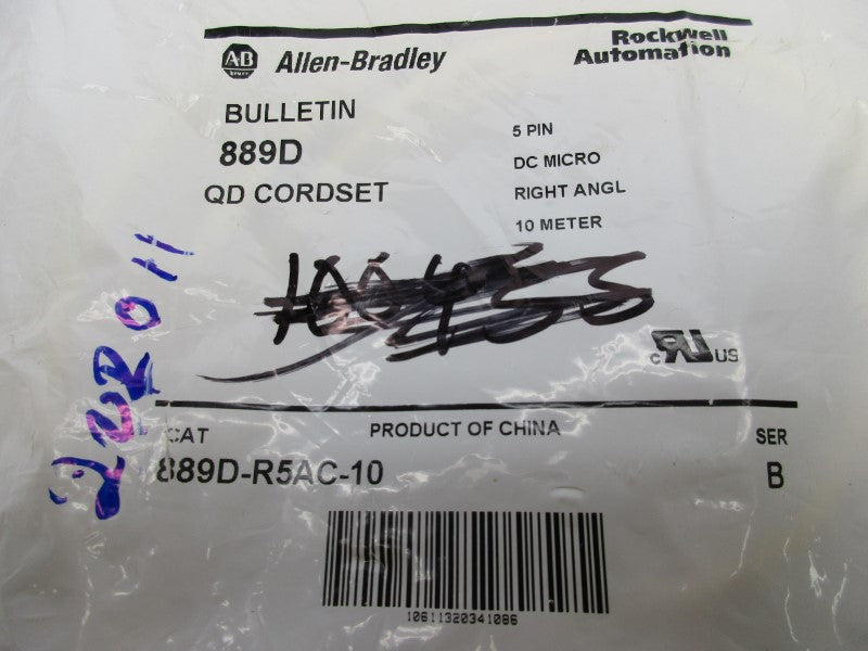 ALLEN BRADLEY 889D-R5AC-10 SER. B NSMP