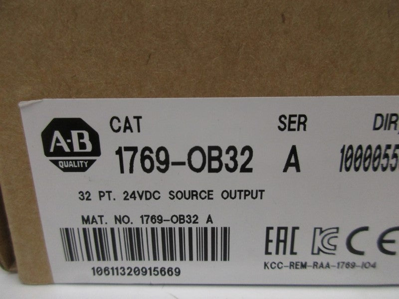 ALLEN BRADLEY 1769-OB32 SER. A F/W 3.1 DATE: 01/2016 NSFS
