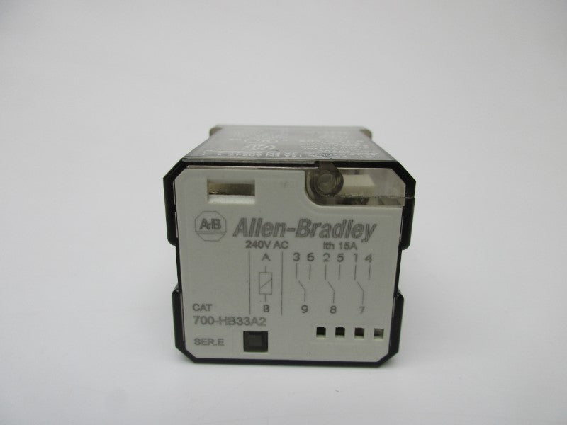 ALLEN BRADLEY 700-HB33A2 SER. E 15A 240VAC UNMP