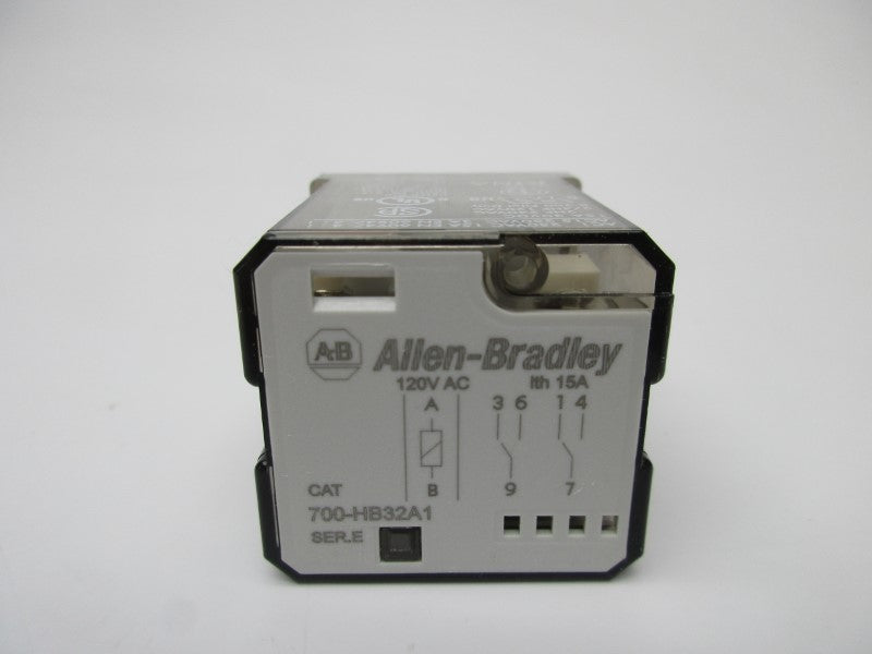 ALLEN BRADLEY 700-HB32A1 SER.E 15A 120VAC UNMP