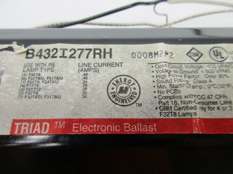 TRIAD B432I277RH UNMP