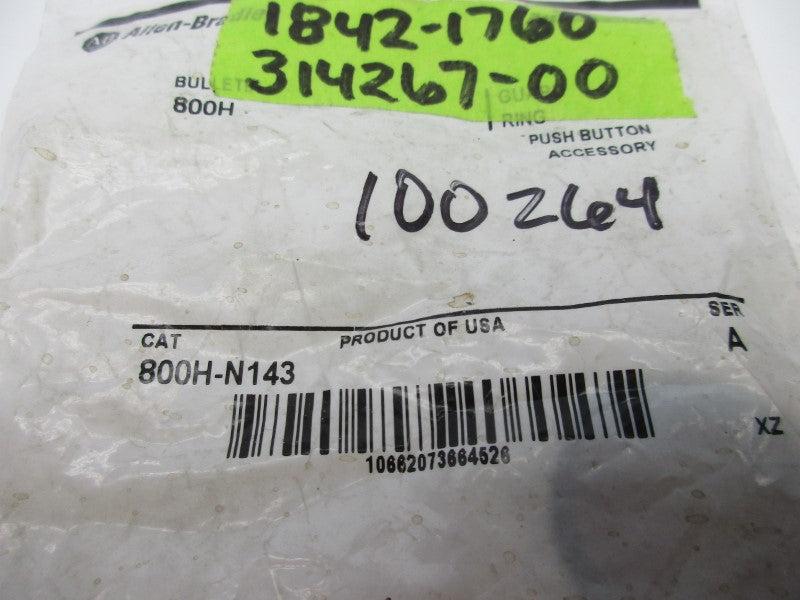 INDUSTRIAL SPARE PART 800H-N143 SER. A NSMP