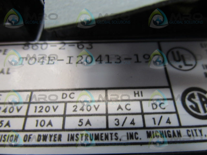 MERCOID  860-2-63  NSNP