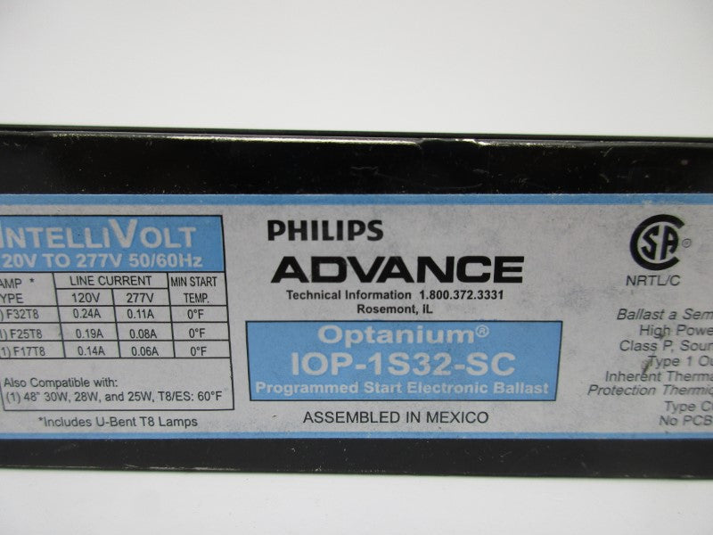 PHILIPS ADVANCE IOP-1S32-SC NSNP
