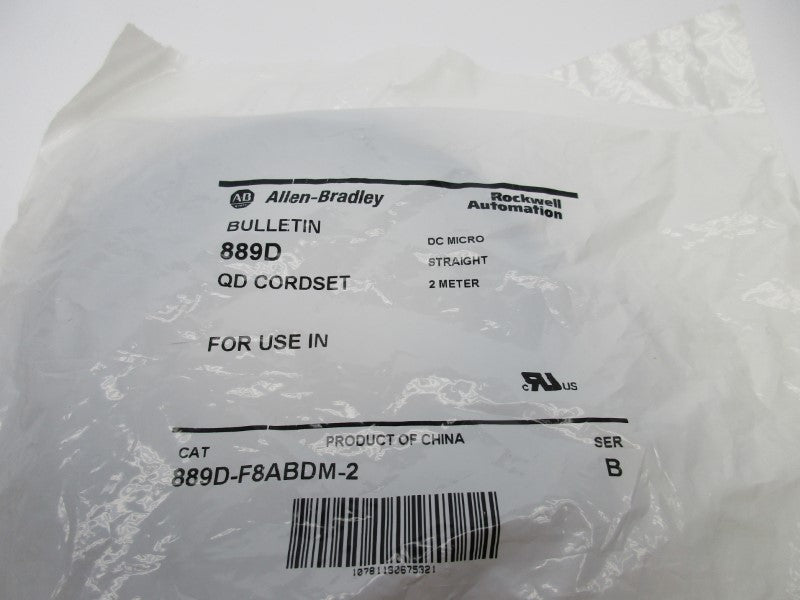 ALLEN BRADLEY 889D-F8ABDM-2 SER. B NSMP