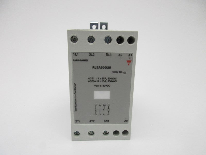 CARLO GAVAZZI RJ2A60D25 25A 600VAC NSMP